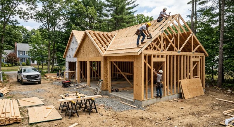 Attached Garage Construction in Charleston, SC