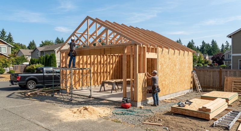 Attached Garage Construction in Bonita Springs, FL
