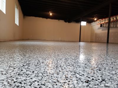 Basement Floor Epoxy Service in Fairfax, VA