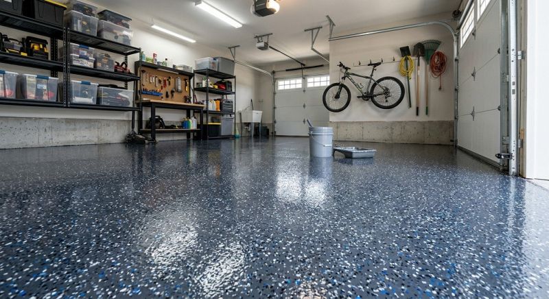 Epoxy Garage Flooring Installation in Columbia, SC