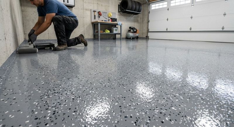 Floor Epoxy Service in Loudoun County, VA