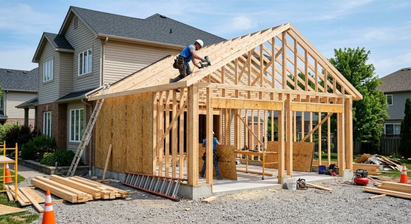 Garage Addition Installation in Pearland, TX