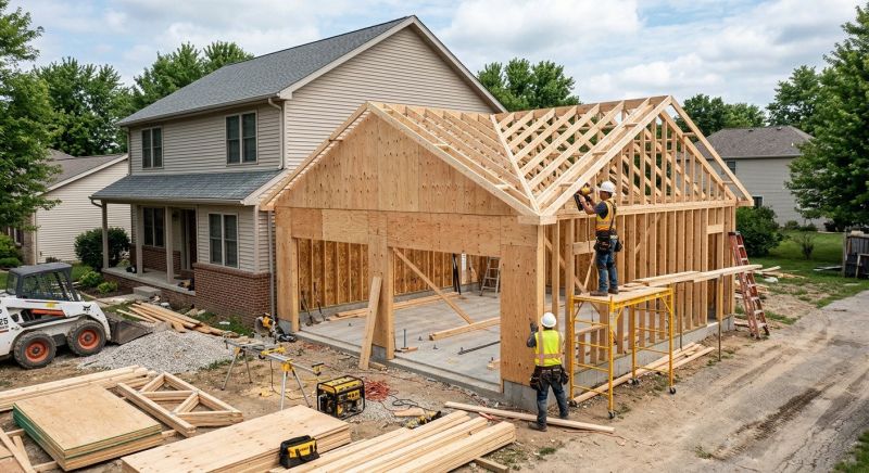 Garage Addition Installation in South Houston, TX