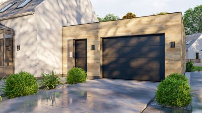 Constructed Garage Exterior