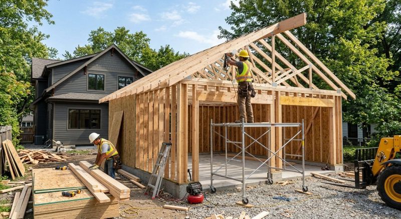 Garage Construction in Katy, TX