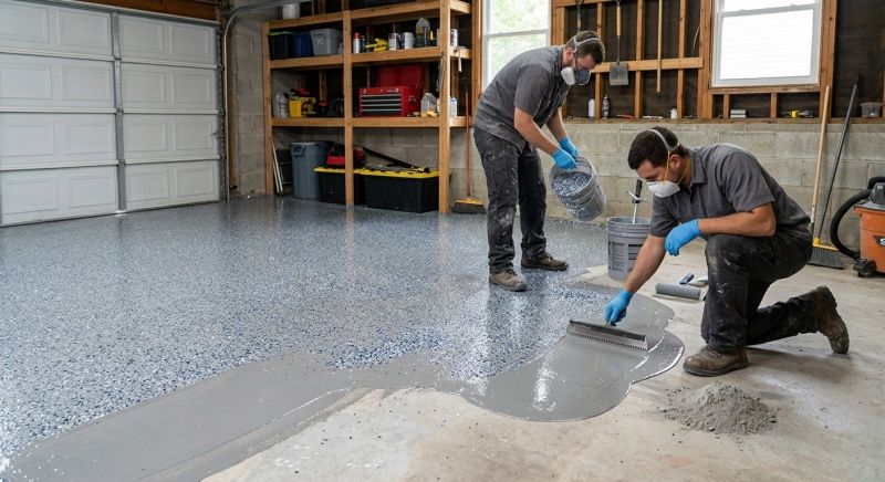 Garage Floor Resurfacing in Alexandria, VA