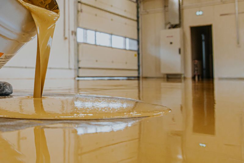 Garage Floor Staining in Greenville, SC