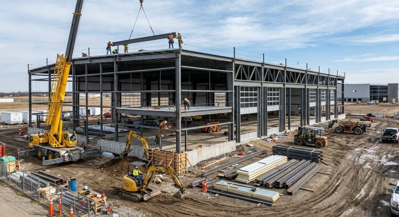Industrial Garage Construction in Mount Pleasant, SC