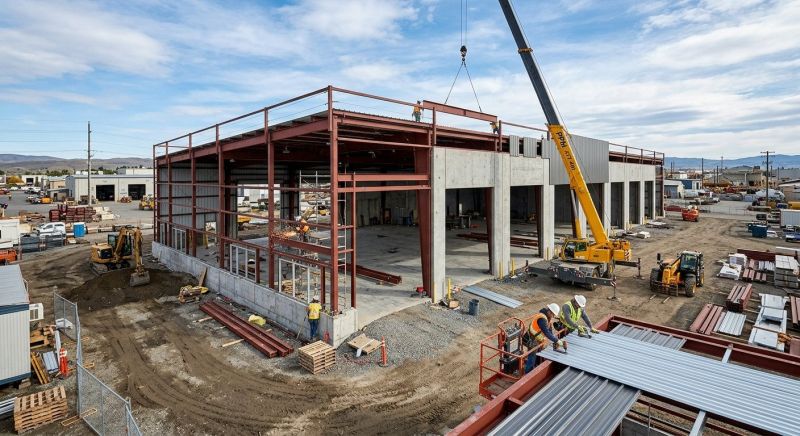 Industrial Garage Construction in Las Vegas, NV