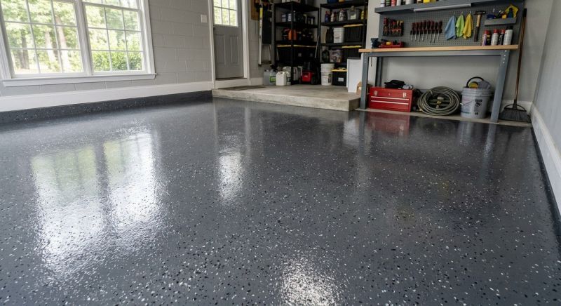 Residential Floor Coating in Raleigh, NC