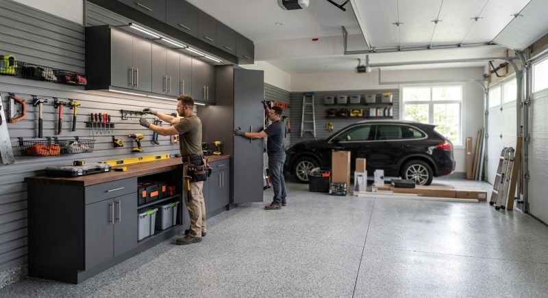Three Car Garage Installation in Las Vegas, NV