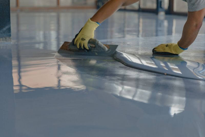 Epoxy Garage Flooring Installation in Loudoun County, VA