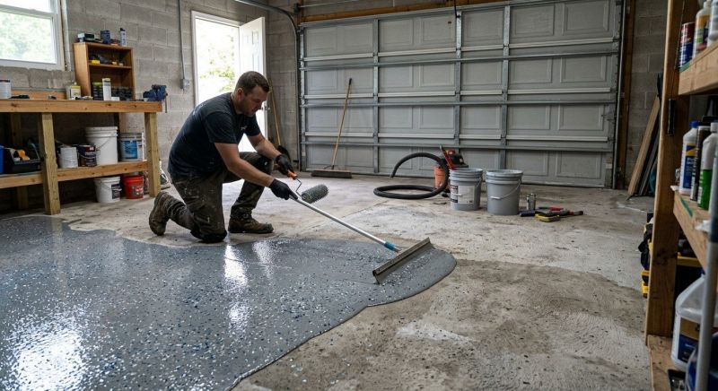 Garage Floor Resurfacing in Raleigh, NC