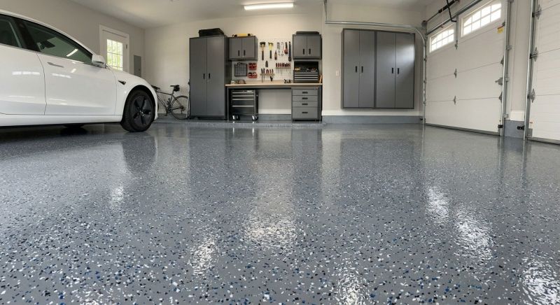 Garage Floor Staining in Alexandria, VA